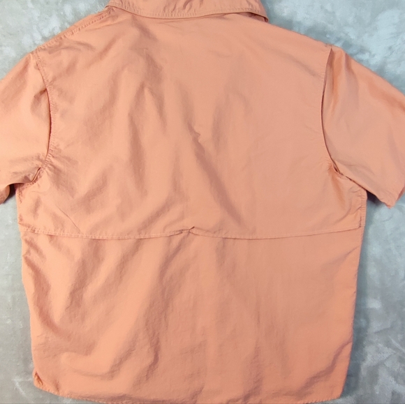 Smith's Workwear Men's Short Sleeve Button Down Fishing Shirt - Picture 2 of 11